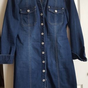 INC jean dress
